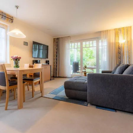 Dünenpark - Komfort Mit 1 Schlafzimmer Und Terrasse Im Erdgeschoss 224 Binz